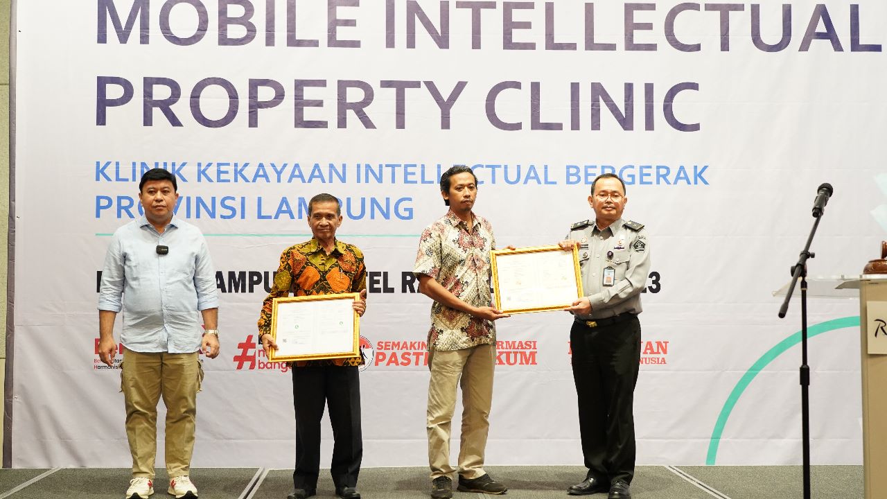Mobile IP Clinic - Wujudkan Pelindungan Kekayaan Intelektual, DJKI Hadirkan MIC di Provinsi Lampung